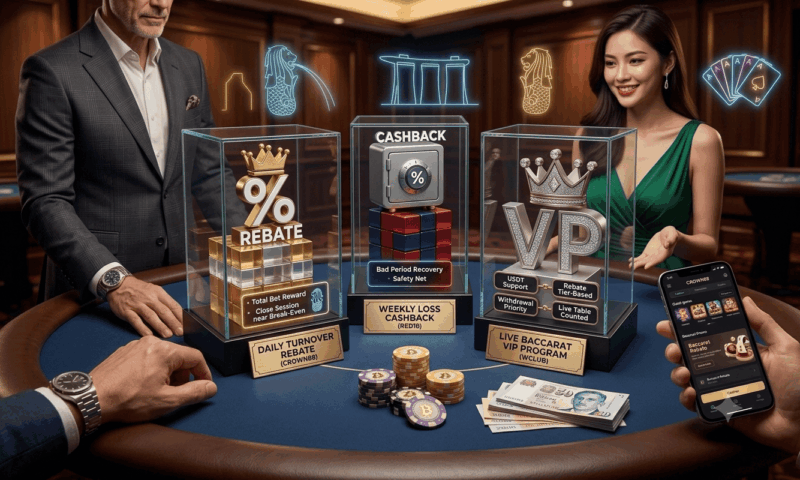 Live baccarat promotions cashback rebates and VIP rewards