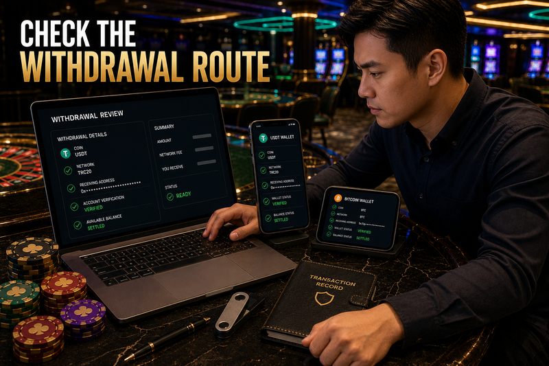 Best Bitcoin and USDT Casino Singapore Sites for Crypto Players Bitcoin and USDT casino withdrawal setup checked for wallet and network compatibility